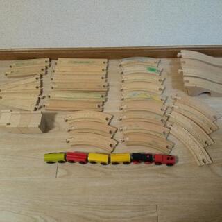 【値下げ】木製列車 レール付き IKEA LILLABO