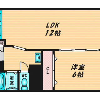 初期費用17,000円のみ⭐️リフォーム済み1LDK😆🌈