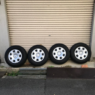 200系ハイエース 純正ホイールセット タイヤ、ホイール