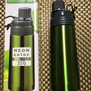 水筒 NEON COLOR 飲み口ボトル350ml グリーン