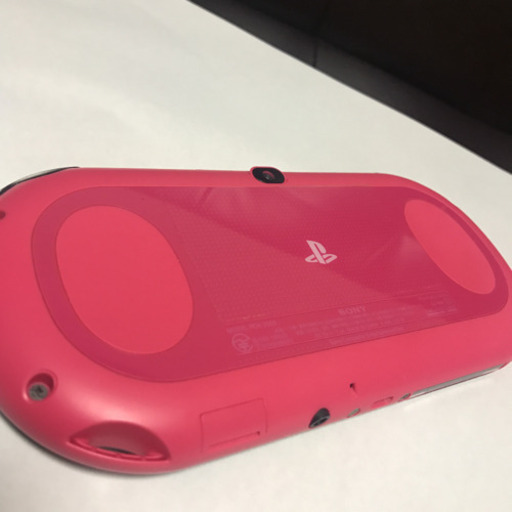 【美品】PS Vita ブラック/ピンク(箱なし)