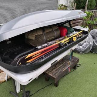 大きなルーフボックス、色々積めます。千葉市　　