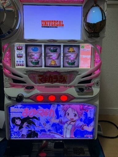 スロット実機 まどマギ 8000円！