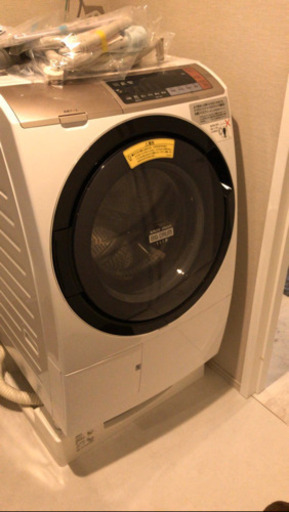 配送無料 2018年式 日立 11kg/6kg 洗濯乾燥機 BD-SV110BL