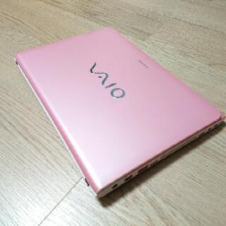 【Win10】ピンクの SONY  VAIO  ノートパソコン ...