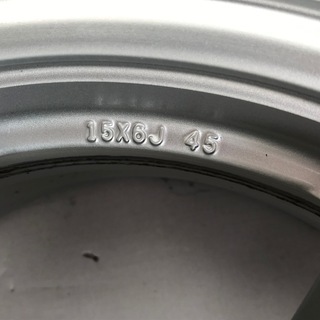 スタッドレス用に!プリウス30前期 純正☆15インチ 6J インセット45 5穴 PCD100 中古4枚 - 車のパーツ