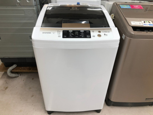 安心の6か月動作保証付き！ DAEWOO全自動洗濯機！