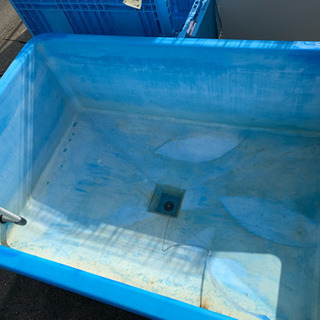 FRP 大型水槽　195×92×135cm 中古