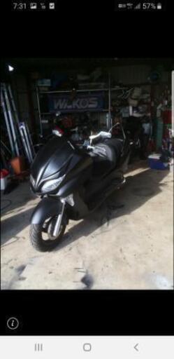 ホンダ　フォルツァ　マットブラック