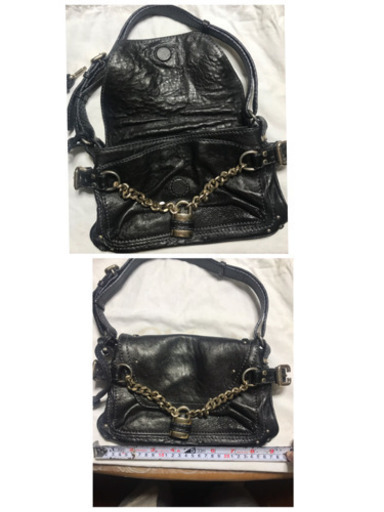 美品 クロエ Chloe パディントン黒×ゴールド バッグ | www
