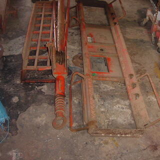 お買い上げ有難うございます　トレッカー　ミサキカーキャリア　ブレーキ　ウインチ付き