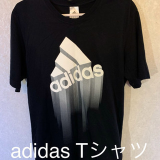 adidas ロゴT Mサイズ