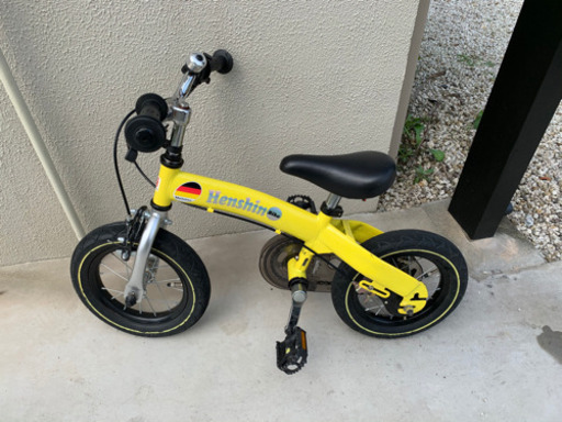 へんしんバイク イエロー 子供用自転車、ストライダー 12インチ