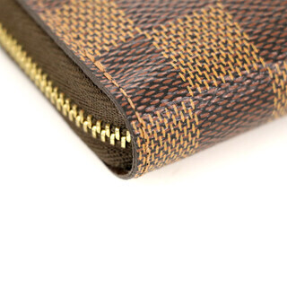  ルイヴィトン LOUIS VUITTON ダミエエベヌ ダミエキャンバス ジッピーコインケース 二つ折財布 レディース 【mo】【中古】