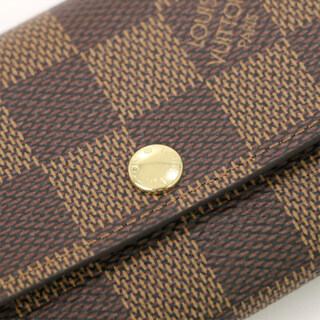 ルイヴィトン LOUIS VUITTON ダミエ エベヌ ミュルティクレ6 N62630 キーケース 6連 レディース メンズ 人気【mo】【中古】