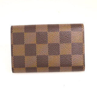 ルイヴィトン LOUIS VUITTON ダミエ エベヌ ミュルティクレ6 N62630 キーケース 6連 レディース メンズ 人気【mo】【中古】