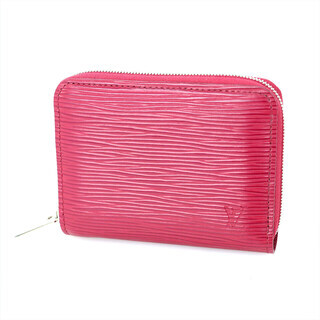 ルイヴィトン LOUIS VUITTON エピ フューシャ カーフ ジッピーコンパース M60383 コインケース 男女兼用 【mo】【中古】