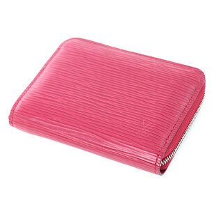 ルイヴィトン LOUIS VUITTON エピ フューシャ カーフ ジッピーコンパース M60383 コインケース 男女兼用 【mo】【中古】