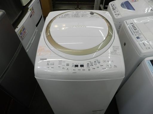 ★美品★2018年製 乾燥機付き洗濯機 9ｋｇ乾燥4.5ｋｇ 東芝　ＺＡＢＯＯＮ