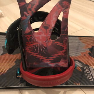 scooterスノーボード G8 FLUXビンディングセット♪