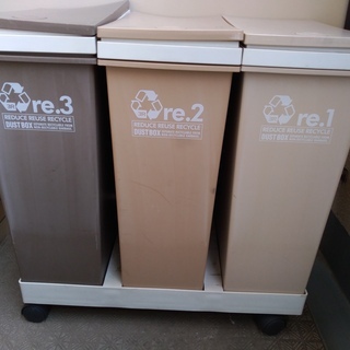【無料】リサイクル用ゴミ箱
