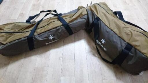 \u003c新品未使用\u003e\u003cおまけ付き\u003eスノーピーク エントリーパックTT タープ\u0026テントセット