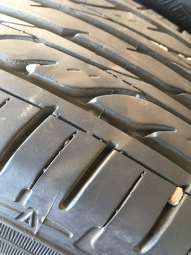 ノーマルタイヤ 195/65R15 ホイル付 マツダプレマシー 使用期間短いです