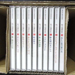 新品 ユーキャン ジェットストリーム ROMANTIC CRUISING CD全10巻 aiwaポータブルCDプレーヤー付き