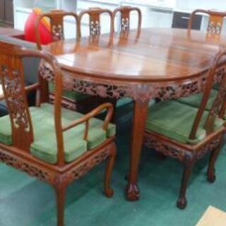 ご来店お持ち帰り出来る方限定！ダイニング９点セット【トレジャーファクトリー吉川店】