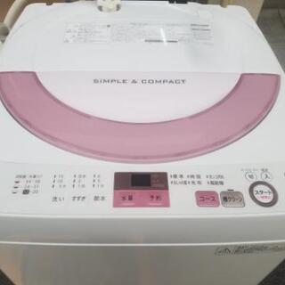 高年式美品 シャープ6kg全自動洗濯機