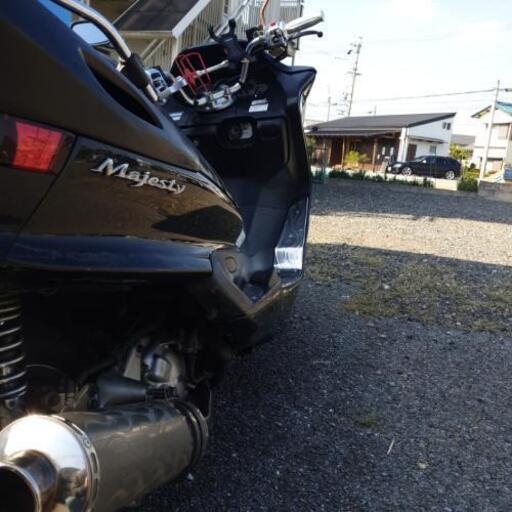 取引中】マジェスティc 250 5連メーター 交換可