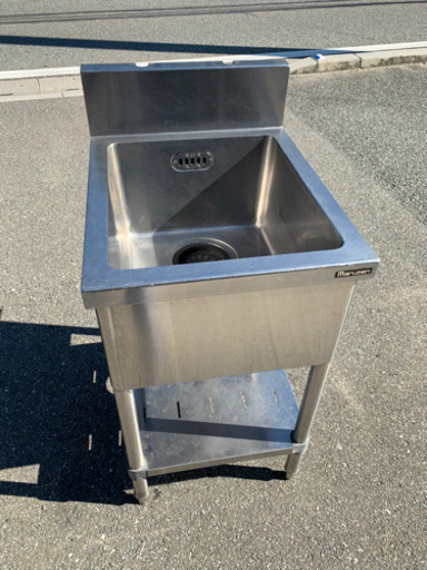 ☆中古品　マルゼン　1槽シンク　480x600x810mm☆