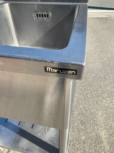 ☆中古品 マルゼン 1槽シンク 480x600x810mm☆ - その他 