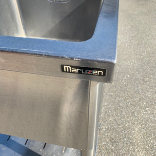 ☆中古品　マルゼン　1槽シンク　480x600x810mm☆