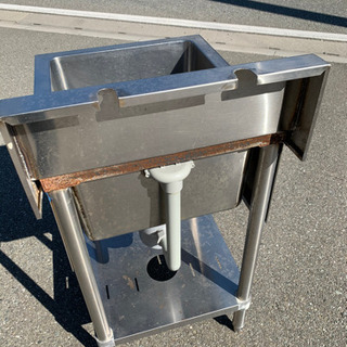 ☆中古品　マルゼン　1槽シンク　480x600x810mm☆