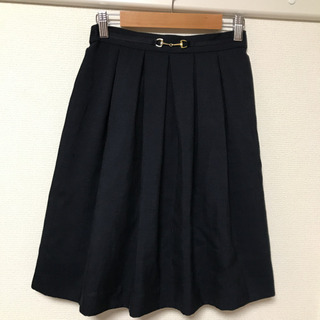 ★紺色フレアスカート★