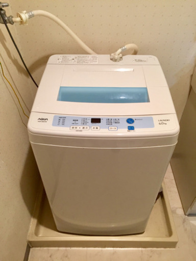 【引き取り限定11/3-9】洗濯機 AQUA AQW-S60C