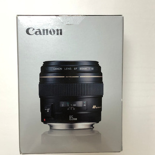 売切れました☆Canon 単焦点レンズ 85mm f1.8 ☆おまけ 保護レンズ付