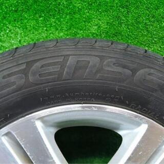 パッソ QNC10 アルミホイール 14インチ 14×5J 4穴 KUMHO SENSE 175