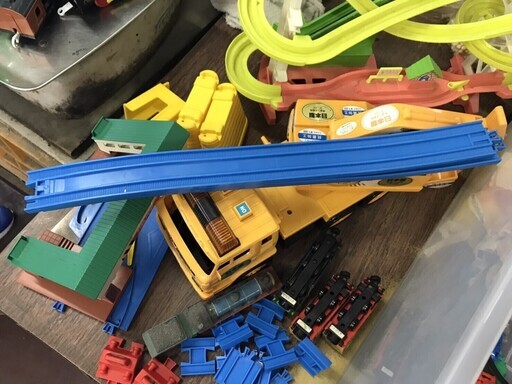 プラレール トミカ 大量セット トーマス レール 車両 収納ケース 