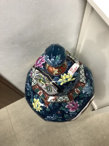 ☆中古 激安！！ ツボ 壺 置物 陶器 焼き物 インテリア 和風 昭和  