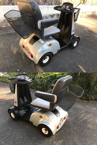 ☆彡 4輪タイプの電動車いす。セニアカー・シニアカー!!!ご近所は配達無料