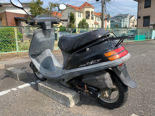 ホンダ タクト 50 cc 原付 スクーター 2スト 実動 書類、カギあり