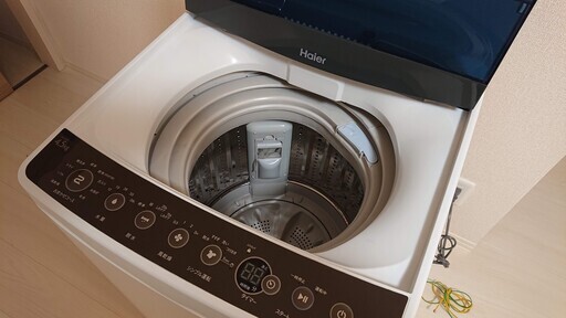 ☆3年使用 ハイアールの洗濯機 Haier(ハイアール) 洗濯容量4.5kg 全