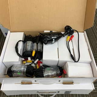 防犯カメラセット‼当時68500円　カメラ8台＋本体