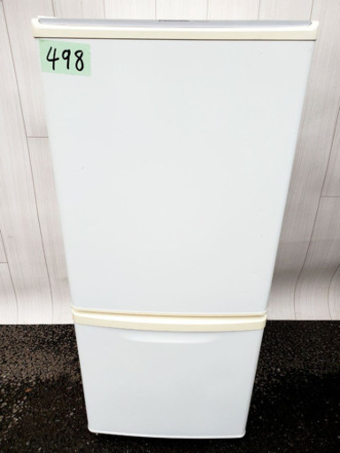 498番 Panasonic✨ノンフロン冷凍冷蔵庫❄️NR-B141W-W‼️
