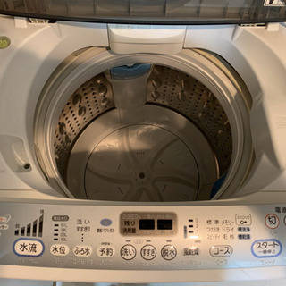 【あげます】【洗濯機】容量 6.0kg/東芝製 2008年式