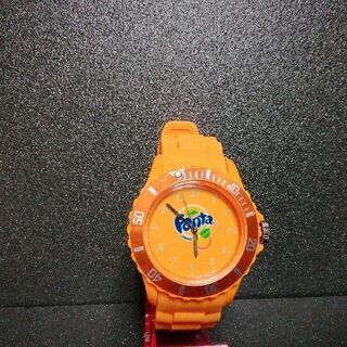 値下げしました。　ファンタ　オレンジ　腕時計