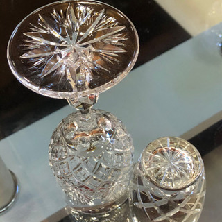 HOYAガラス☆デキャンタ、ワイングラス、ショットグラスセット