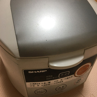 シャープ ジャー炊飯器 KS-HA5-W(ホワイト)
